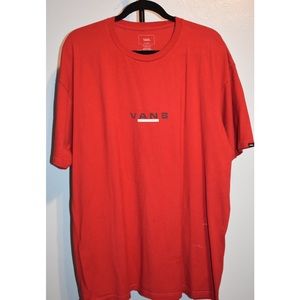XL red Vans T-shirt for Men